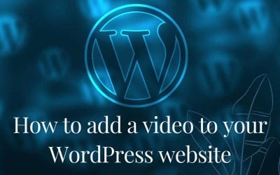 Add a video to WordPress